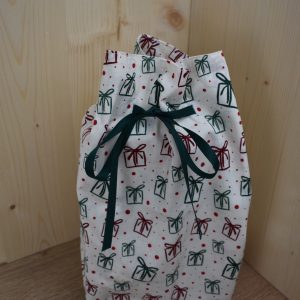 Geschenkbeutel Weihnachten weiß Geschenkpakete